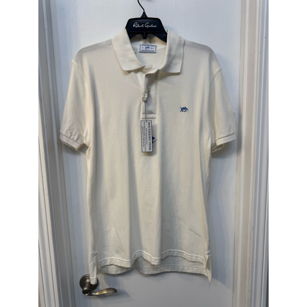 Bucknell Bisons Southern Tide White Polo Shirt